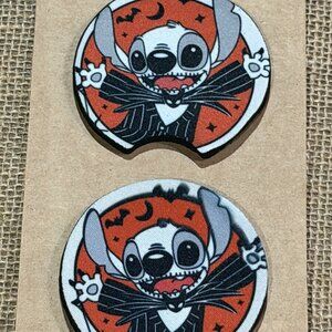 Spooky Stitches - Sublimation Neoprene Car Coasters